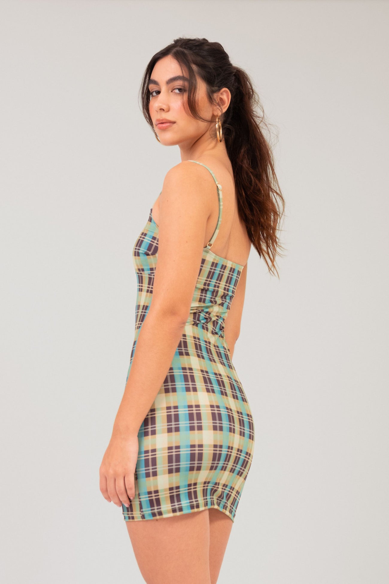 Mini Vestido Xadrez