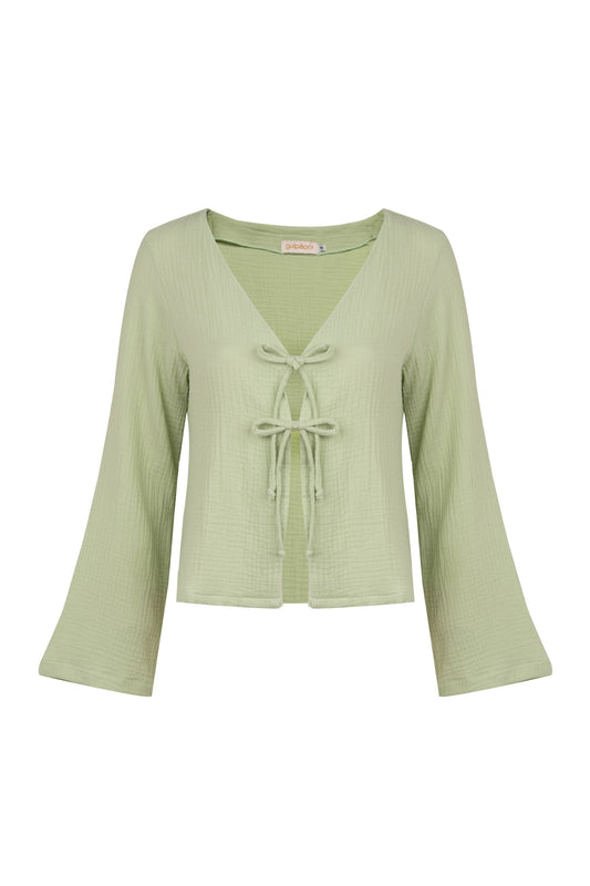 Blusa Laço Menta