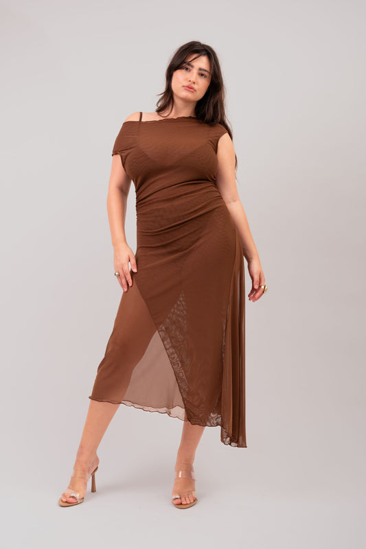 Vestido Pietra Marrom