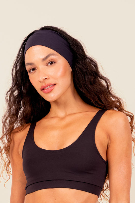 Faixa de Cabelo Preto