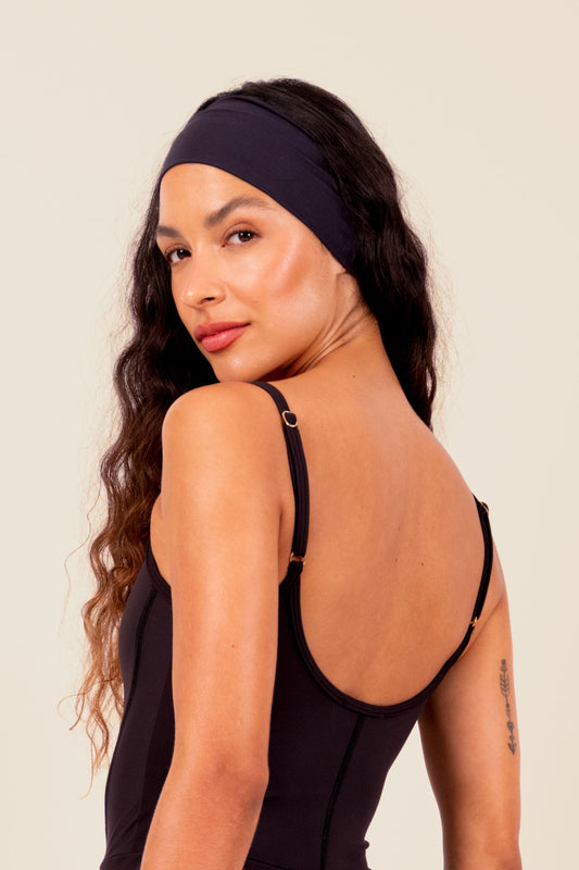 Faixa de Cabelo Preto