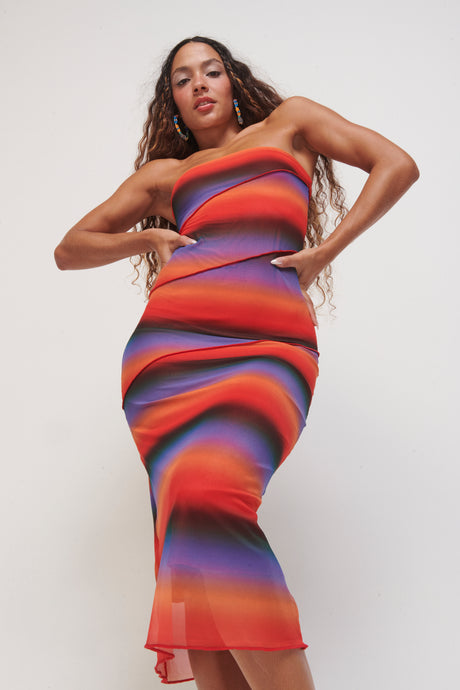 Vestido Tule Aurora