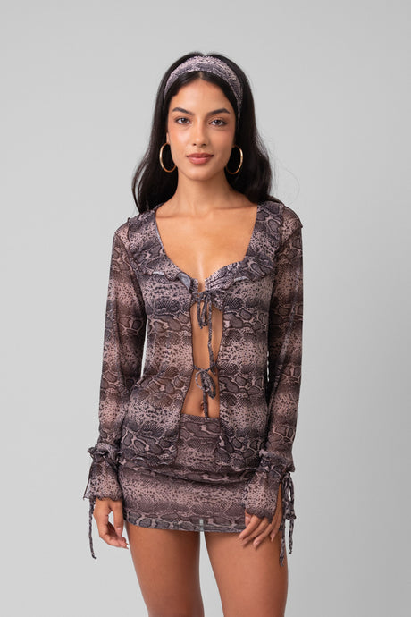 Blusa Frufru Piton
