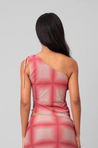 Blusa Mila Xadrez Pink