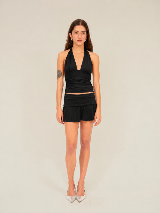 Blusa Halter Preto