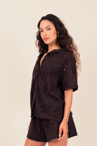 Camisa Nina Preto