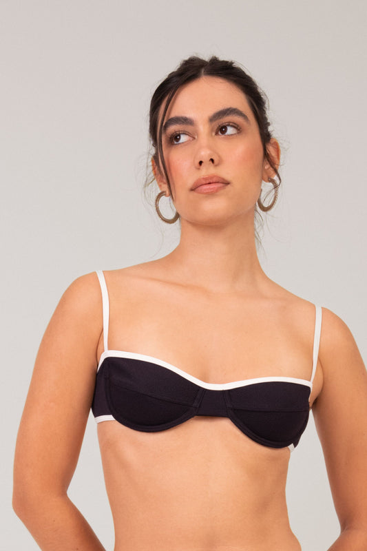 Top Jami Viés Preto 2000