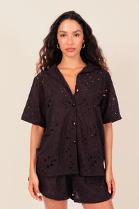 Camisa Nina Preto