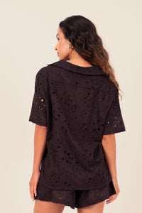 Camisa Nina Preto