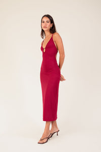 Vestido Lara Marsala