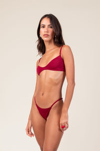 Biquíni Ondas Marsala