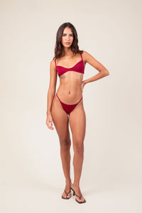 Biquíni Ondas Marsala