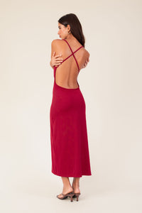 Vestido Lara Marsala