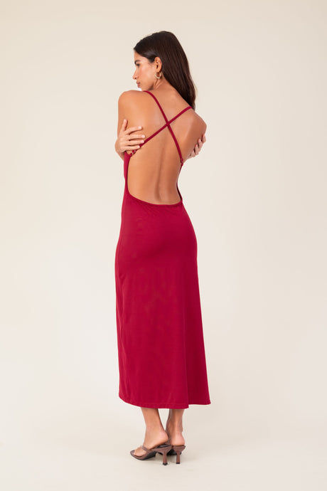 Vestido Lara Marsala