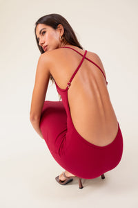 Vestido Lara Marsala