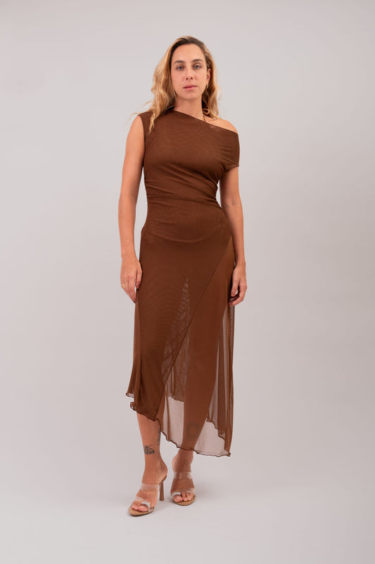 Vestido Pietra Marrom