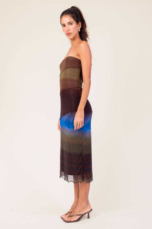 Vestido Tule Floresta