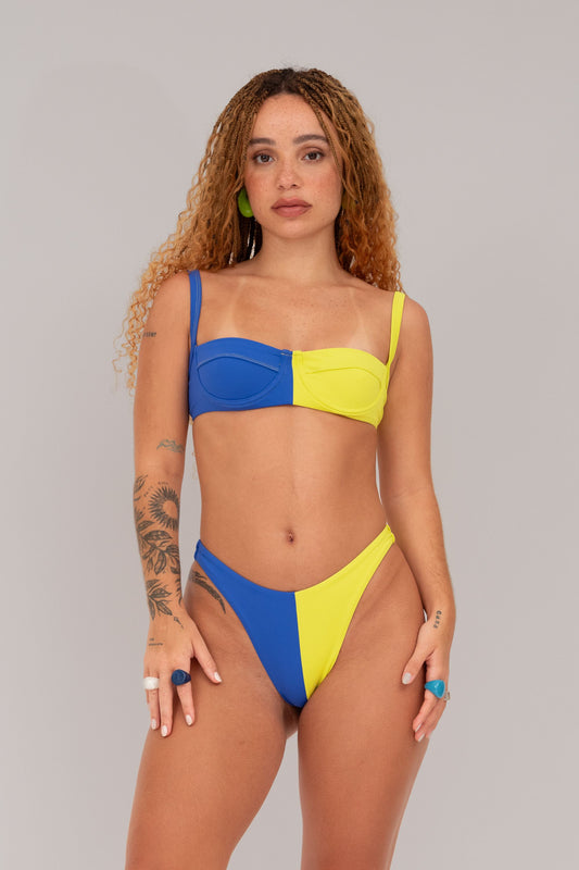 Biquíni Aro Bicolor Oceano