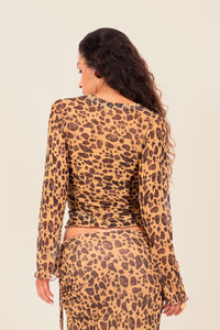 Blusa Penélope Onça