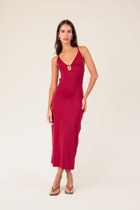 Vestido Lara Marsala