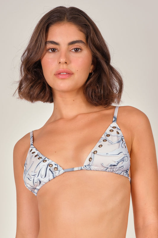 Top Cortina Ilhós Luar