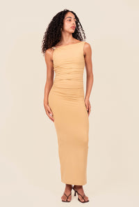 Vestido Estrela Ocre