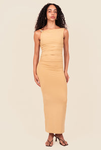 Vestido Estrela Ocre