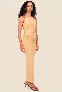 Vestido Estrela Ocre