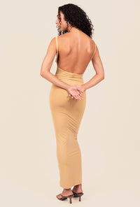Vestido Estrela Ocre