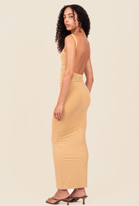 Vestido Estrela Ocre