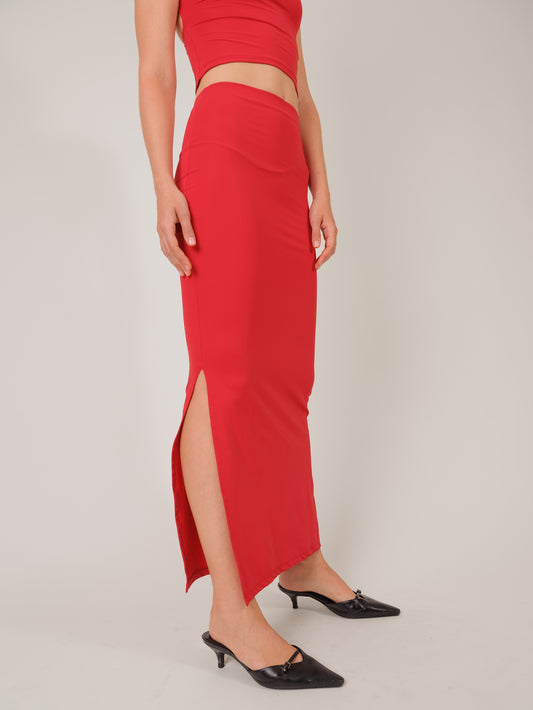 Saia Fenda Vermelha