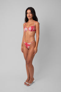 Biquíni Aro Xadrez Pink