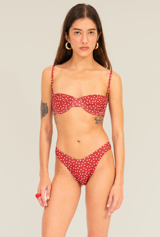 Biquíni Jami Poá Vermelho
