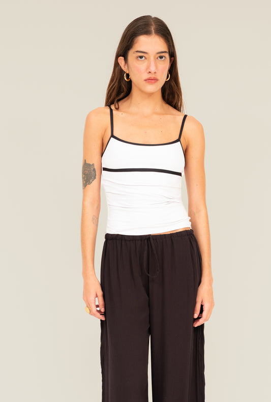 Calça Cadarço Preta