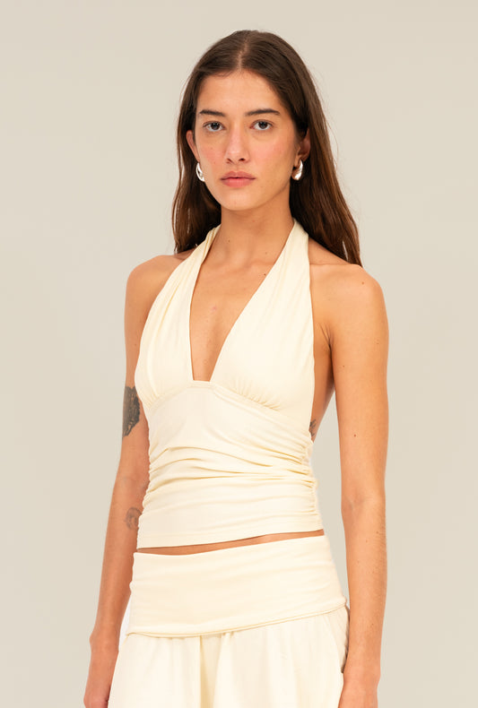 Blusa Halter Off