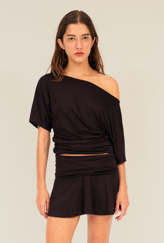 Blusa Ombro Preto