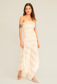 Vestido Paloma Renda