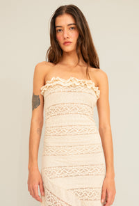 Vestido Paloma Renda