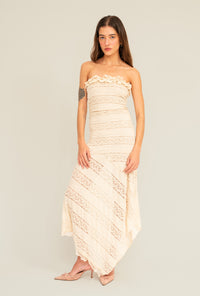 Vestido Paloma Renda