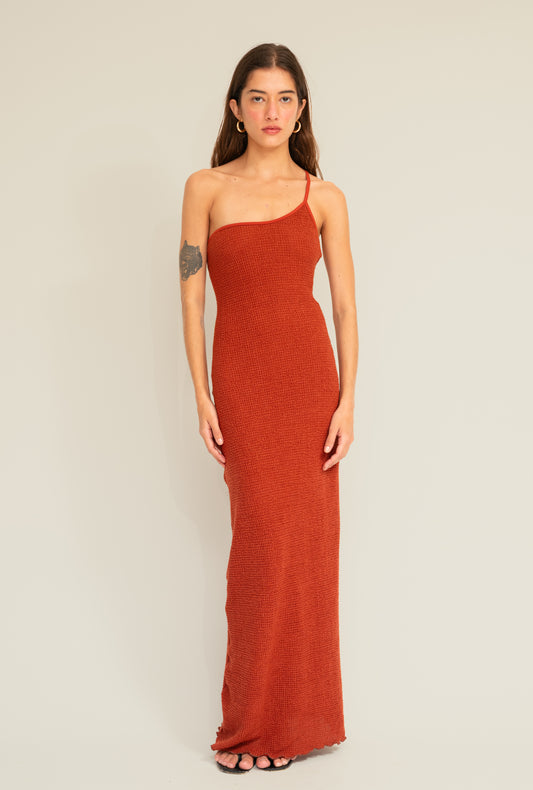 Vestido Ombro Páprica