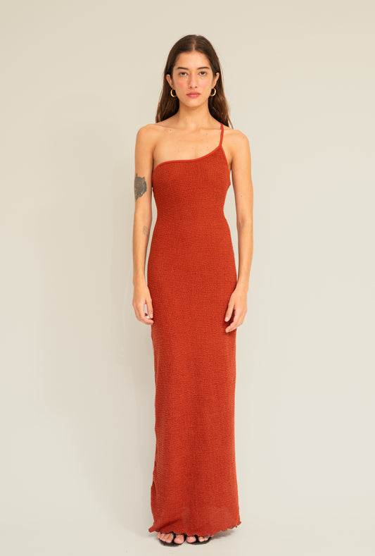 Vestido Ombro Páprica