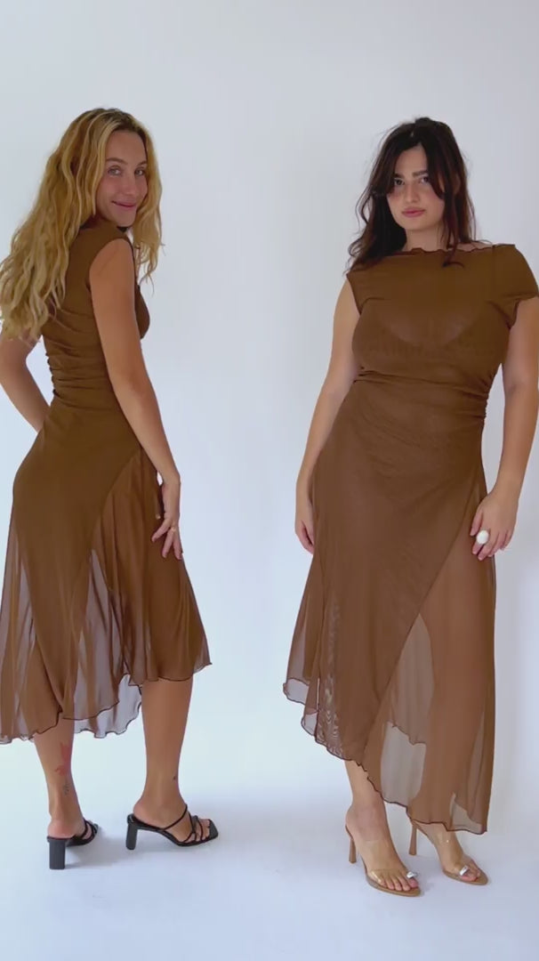 Vestido Pietra Marrom