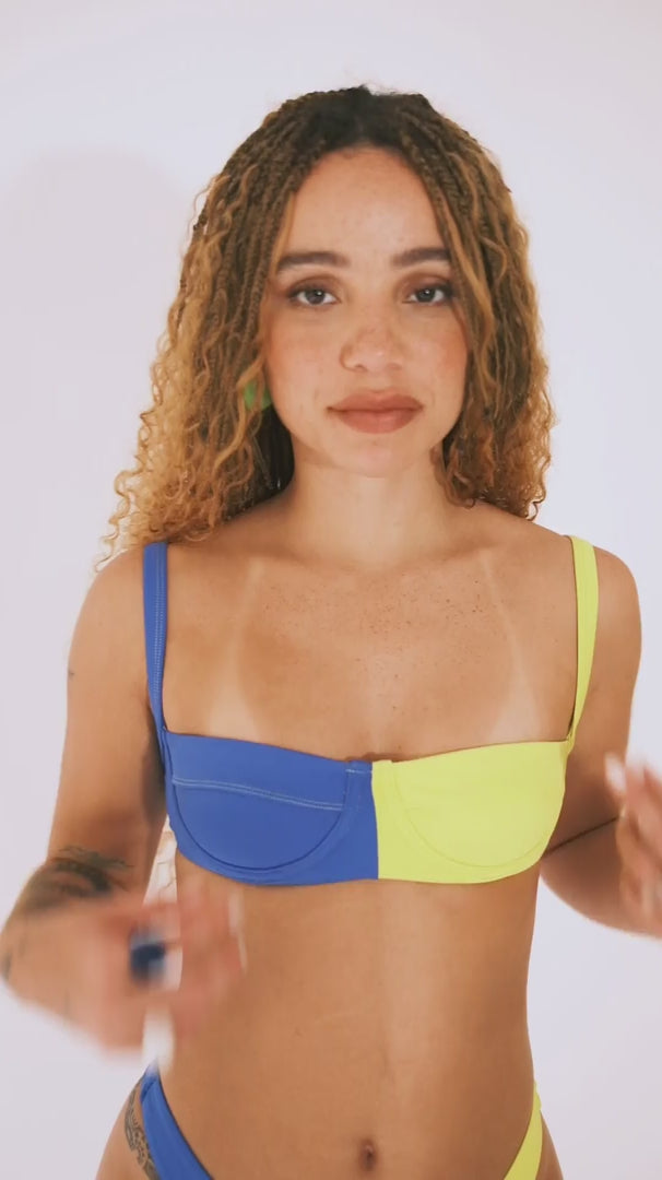 Biquíni Aro Bicolor Oceano