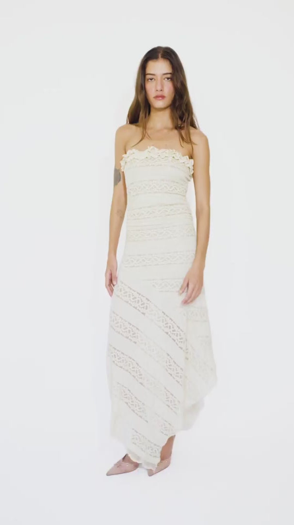 Vestido Paloma Renda
