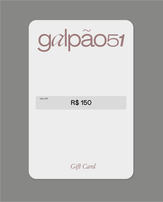 Galpão 51 Gift Card