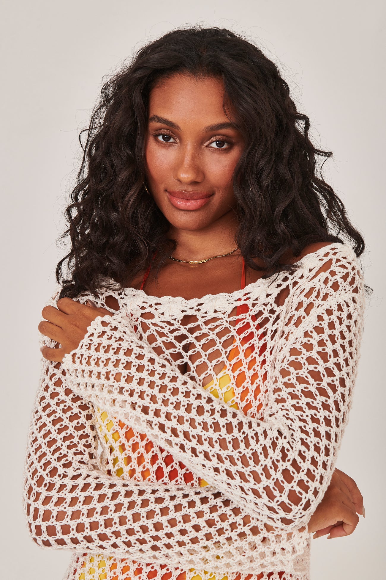 Blusa Crochet Alma